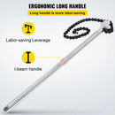 Ķēdes cauruļu atslēga 600 mm, smagā tipa, satveršanas diapazons līdz 170 mm, ķēdes garums 70 mm