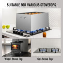 VEVOR ūdens vannas konservēšanas katls, 15 L, nerūsējošais tērauds, ar 2 plauktiem