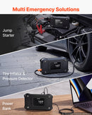 VEVOR auto starteris ar kompresoru, 8000 A, 10,3 bar, 12 V