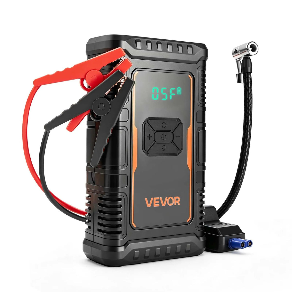 VEVOR auto starteris ar kompresoru, 1600 A, 10,3 bar, 12 V
