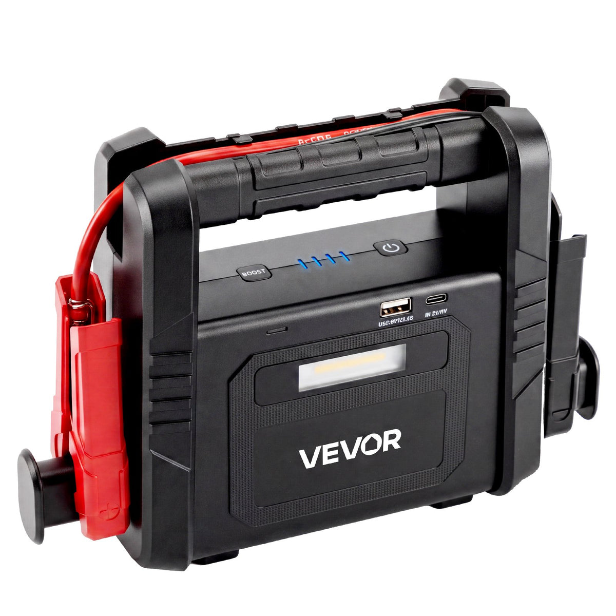 VEVOR auto starteris 12 V, 6000 A, līdz 10 l dīzeļdzinējiem