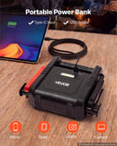 VEVOR auto starteris 12 V, 6000 A, līdz 10 l dīzeļdzinējiem