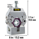 Pārnēsājama manuālā hidrauliskā šļūteņu prese 71550 ar 4 presformām – A/C sistēmu remontam automobiļiem