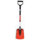 VEVOR salokāma sniega lāpsta celiņiem, 22 cm plata ar D veida rokturi, 91–102 cm regulējams garums, viegla alumīnija sniega tīrīšanas lāpsta muguras slodzes mazināšanai dārzā, automašīnai un kempingam