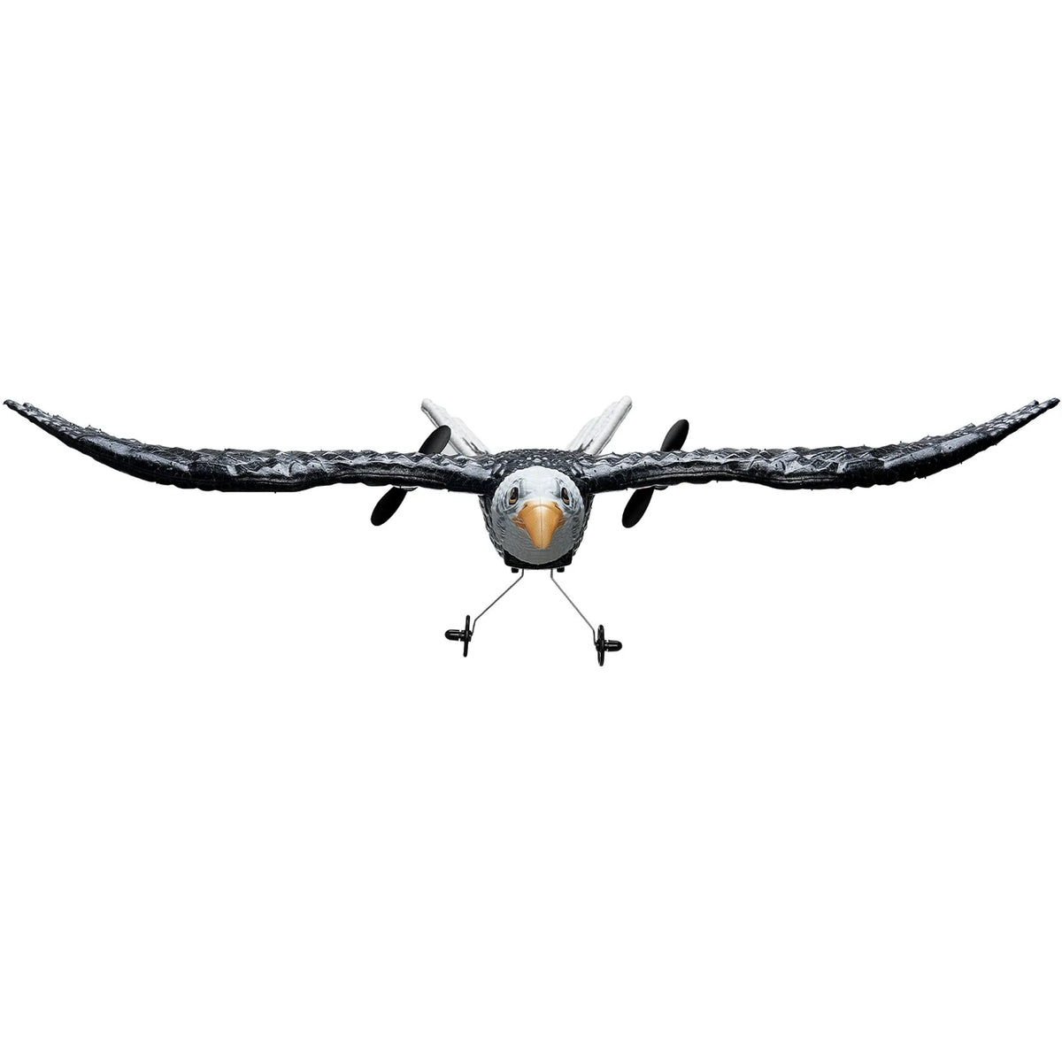 VEVOR RC Plane 2.4 GHz 2 Channel Eagle Glider with 6 Axis Gyroscope and 2 Batteries for Kids