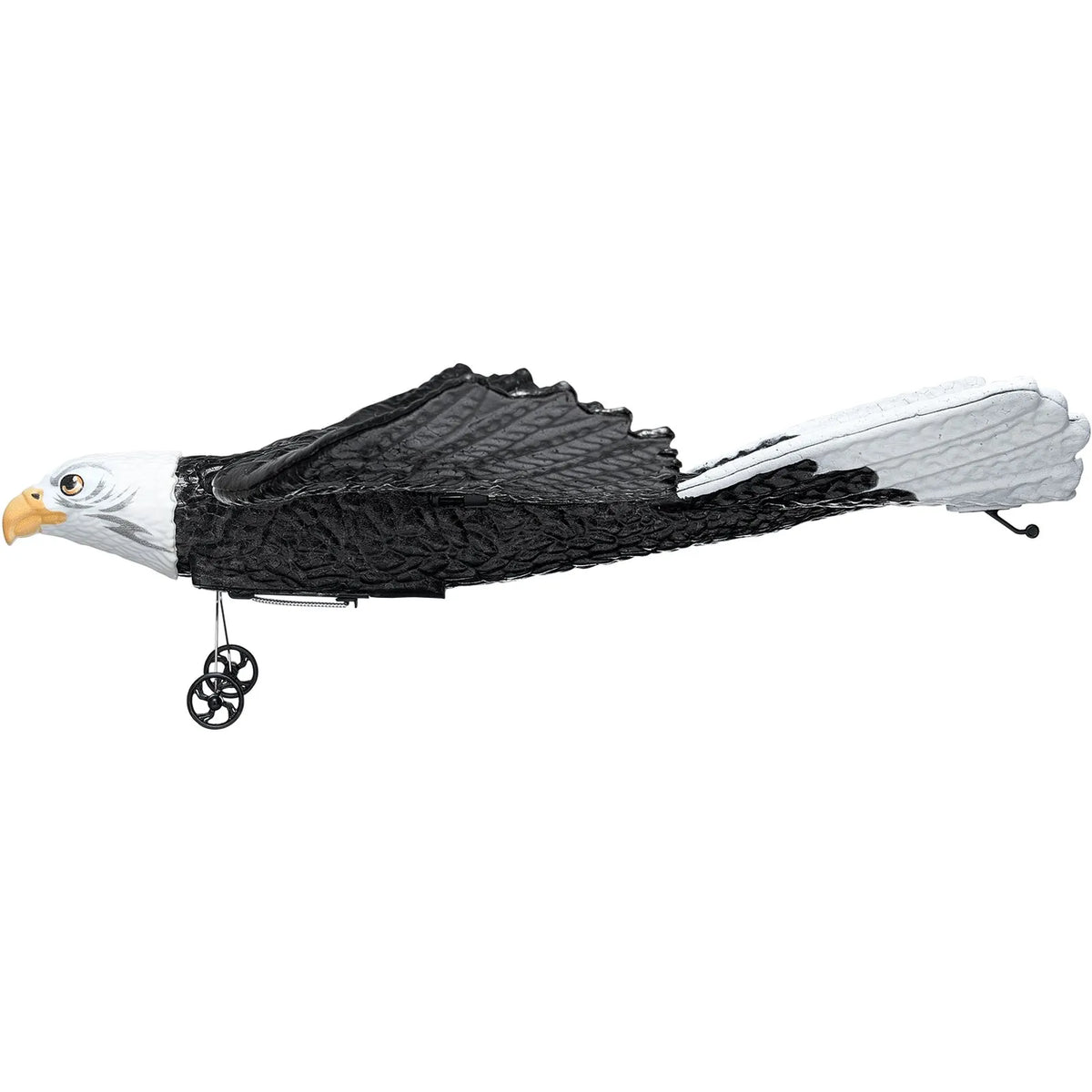 VEVOR RC Plane 2.4 GHz 2 Channel Eagle Glider with 6 Axis Gyroscope and 2 Batteries for Kids