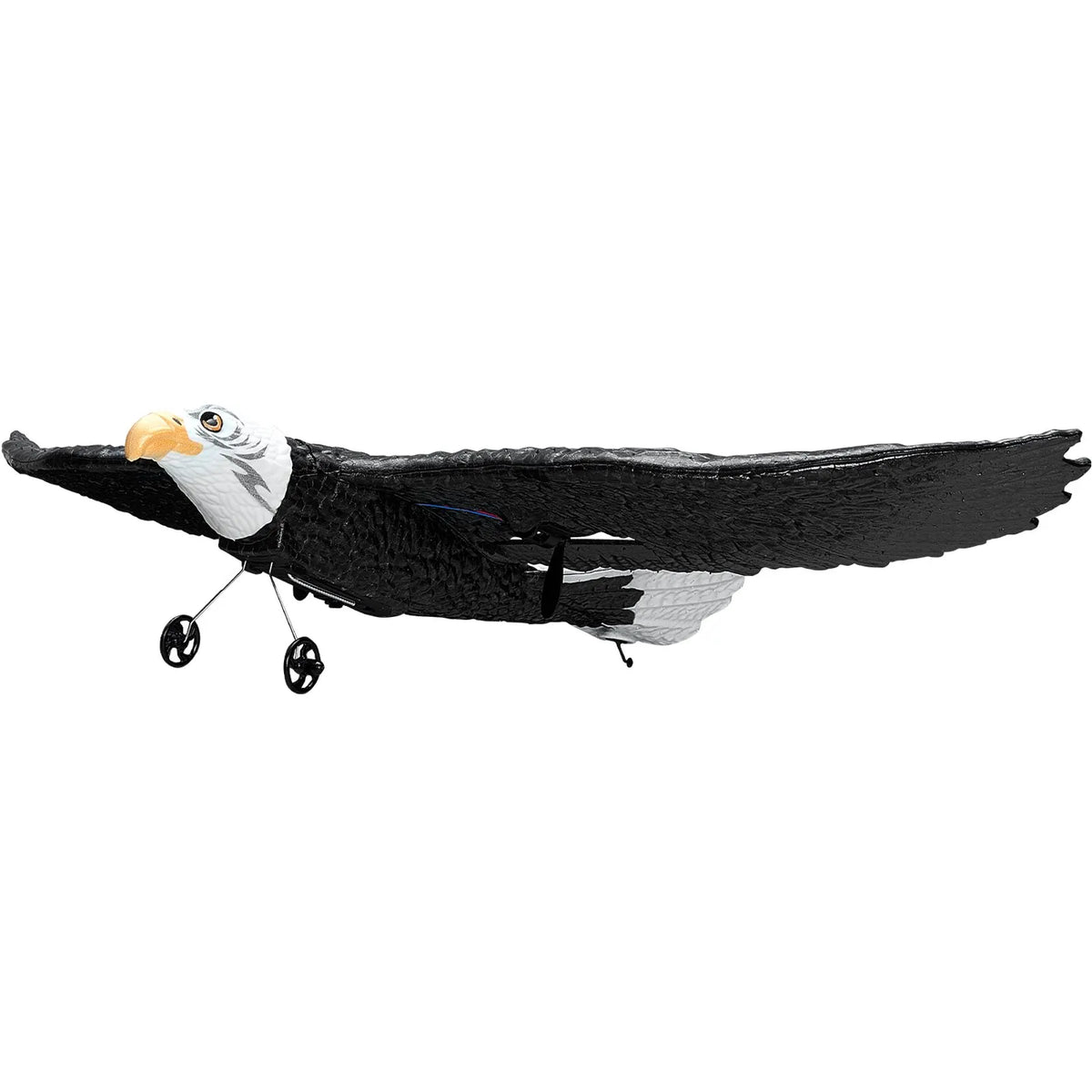 VEVOR RC Plane 2.4 GHz 2 Channel Eagle Glider with 6 Axis Gyroscope and 2 Batteries for Kids