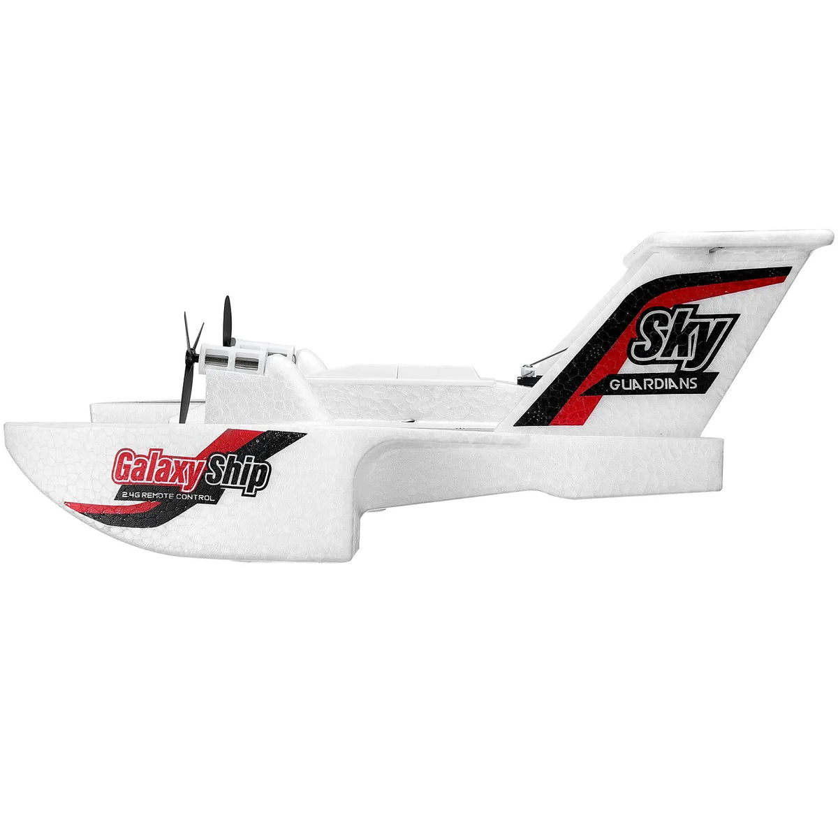VEVOR RC Amphibian Plane 2.4 GHz 3-Channel with 6-Axis Gyroscope and 2 Batteries