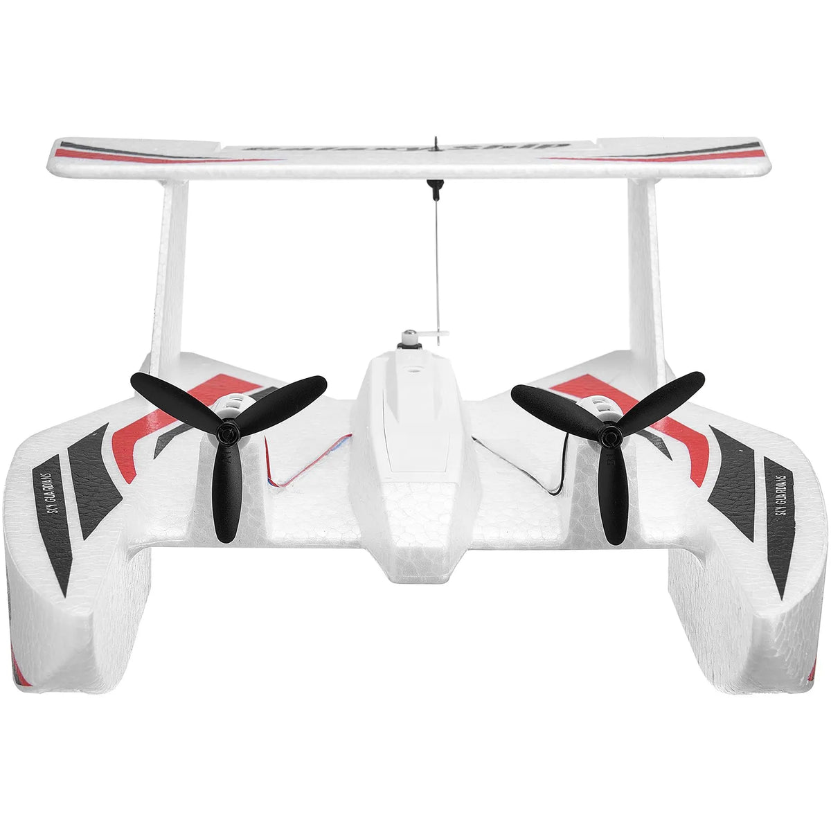 VEVOR RC Amphibian Plane 2.4 GHz 3-Channel with 6-Axis Gyroscope and 2 Batteries