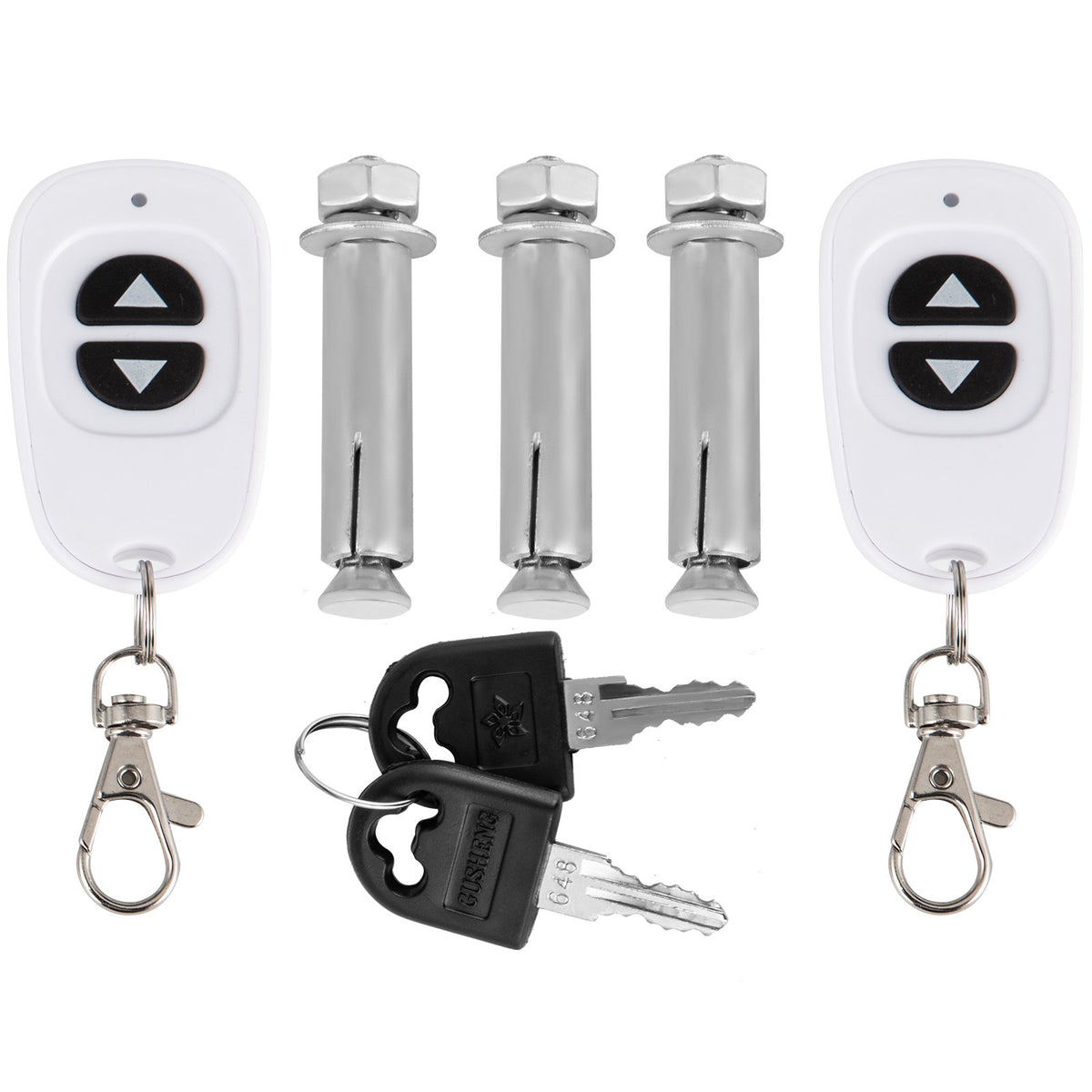 Private parking space blocker with remote control