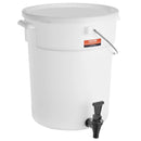 VEVOR dzērienu dozators, 18,9 l plastmasas sulas dozators ar krāniņu un vāku, piemērots tējai, limonādei, sulai un ūdenim, restorāniem, viesnīcām un pasākumiem