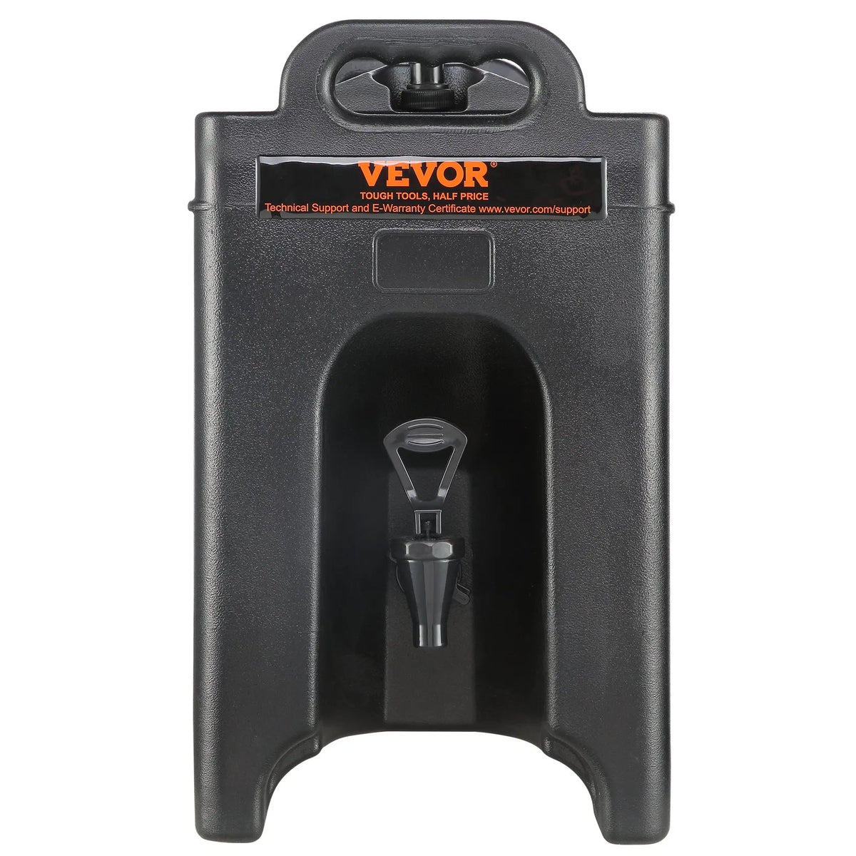 VEVOR Insulated Beverage Dispenser 9.5 l, LDPE with 23 mm PU Insulation and Two-Tap Valve