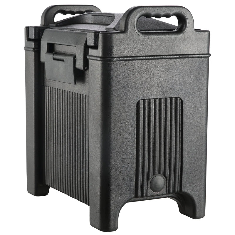 VEVOR izolētais 9.5 L LDPE dzērienu dozators ar 23 mm PU izolāciju un divpakāpju krāna rokturi, karstajiem un aukstajiem dzērieniem restorāniem un dzērienu veikaliem