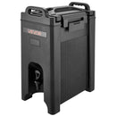 Izolēts dzērienu dozators 19 l, karsto un auksto dzērienu tvertne ar krānu un rokturi, pārtikas kvalitātes termoss tējai, kafijai un ūdenim kafejnīcās un restorānos, 2 gab., melns