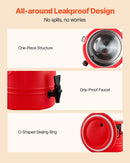 VEVOR izolētais dzērienu dozators, 11,4 L (3 gal) termo trauks karstiem un aukstiem dzērieniem ar krānu, pārtikas kvalitātes dzērienu konteiners ar 304 nerūsējošā tērauda iekšpusi, piemērots tējai, kafijai, restorāniem un āra pasākumiem