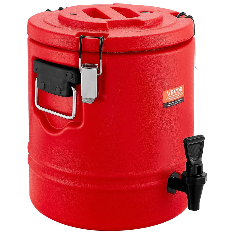 VEVOR izolētais dzērienu dozators, 11,4 L (3 gal) termo trauks karstiem un aukstiem dzērieniem ar krānu, pārtikas kvalitātes dzērienu konteiners ar 304 nerūsējošā tērauda iekšpusi, piemērots tējai, kafijai, restorāniem un āra pasākumiem