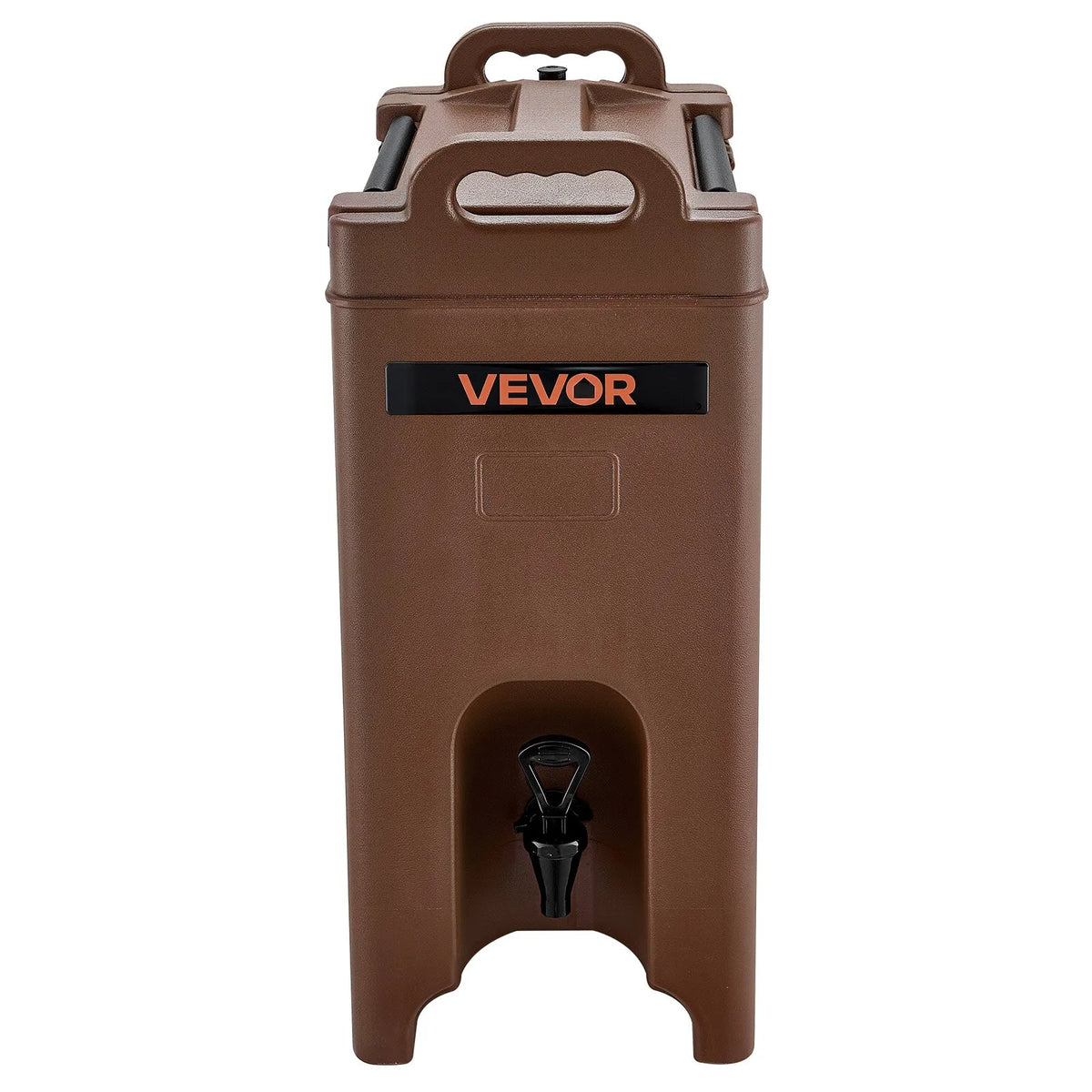 VEVOR Insulated Beverage Dispenser 19 l with Tap and Handle, for Tea, Coffee and Water, Brown