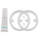 VEVOR Komerciālais auksto dzērienu dozators, 3 tvertnes, 36 L, nerūsējošais tērauds ar termostata kontrolieri