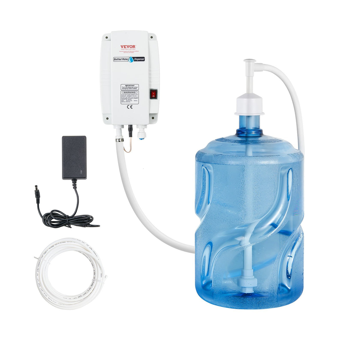 VEVOR Water Dispenser Pump for 1 L Bottles, 2.8 bar