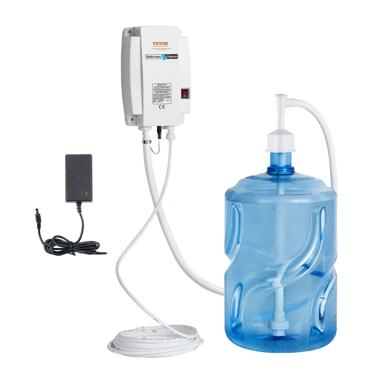 VEVOR Water Dispenser Pump for 1 L Bottles, 2.8 bar