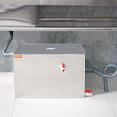 VEVOR komerciālais tauku savācējs, 18 kg, nerūsējošā tērauda, 37,85 l/min, zem izlietnes