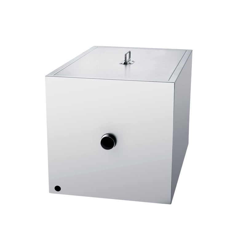 VEVOR komerciālais tauku savācējs, 18 kg, nerūsējošā tērauda, 37,85 l/min, zem izlietnes