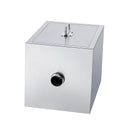 Tirdznieciskais tauku trauks VEVOR, 3,6 kg, nerūsējošā tērauda, ar sānu ieplūdi, 10,6 l/min eļļas un ūdens atdalītājs, piemērots restorāniem, ēdnīcām un mājas virtuvēm