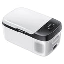 VEVOR automašīnas ledusskapis–saldētava, kompresora dzesētājs DC 12/24 V un AC 100–240 V, temperatūras diapazons −20 °C līdz +20 °C, ar lietotnes vadību, 15 l ietilpība, 60 W pārnēsājams saldētājs kemperiem, kempingam, laivām un makšķerēšanai