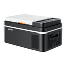 VEVOR automašīnas ledusskapis–saldētava, kompresora dzesētājs DC 12/24 V un AC 100–240 V, temperatūras diapazons −20 °C līdz +20 °C, ar lietotnes vadību, 20 l ietilpība, 60 W pārnēsājams saldētājs kemperiem, kempingam, laivām un makšķerēšanai