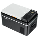 VEVOR automašīnas ledusskapis–saldētava, kompresora dzesētājs DC 12/24 V un AC 100–240 V, temperatūras diapazons −20 °C līdz +20 °C, ar lietotnes vadību, 22 l ietilpība, 45 W pārnēsājams saldētājs kemperiem, kempingam, laivām un makšķerēšanai