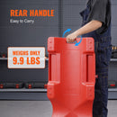 VEVOR 102 cm Mehāniķa Ripojamais Ratiņkrēsls, 158,8 kg, HDPE