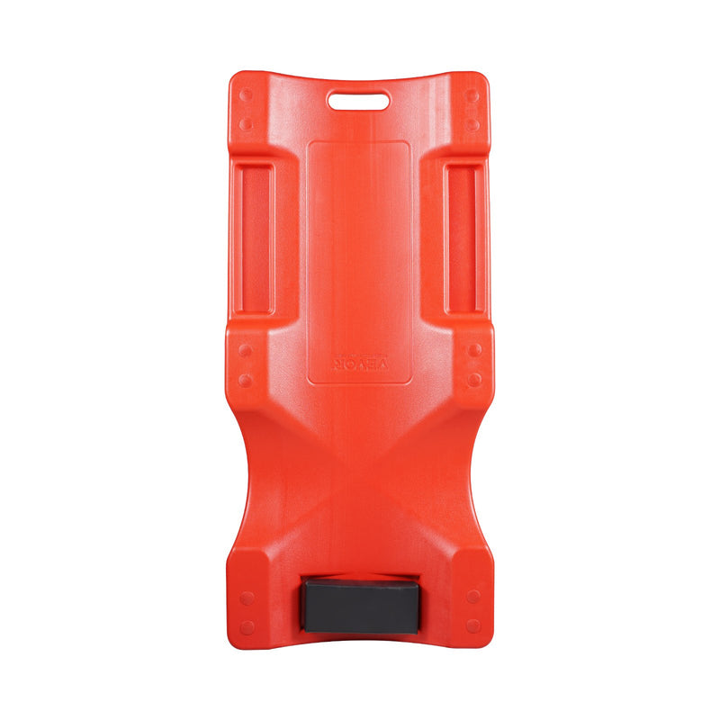 VEVOR 91 cm Mehāniķa Plastmasas Rāpojamais Ratiņkrēsls Auto Remontam, Ripojošs Garāžas Modelis, 159 kg Slodze, HDPE Materiāls