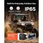 VEVOR 440 mm UTV skaņas josla ar 4 skaļruņiem, Bluetooth, RGB un IP65
