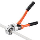 VEVOR hidrauliskais cauruļu presēšanas instruments, daudzfunkcionāls presētājs cauruļu veidgabaliem ar TH16, TH20, TH26, TH32 spīlēm PEX un alumīnija–plastmasas caurulēm, kā arī V12, V15, V18, V22, V28 spīlēm nerūsējošā tērauda caurulēm