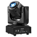 VEVOR 30W RGB kustīgās galvas LED skatuves prožektors, 8 gobo, 8 krāsas, DMX, skaņas vadība