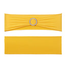 VEVOR 100 gab. zelta dzelteni elastīgie krēslu siksniņi ar apaļo sprādzi, piemēroti kāzām, svētkiem un banketiemVEVOR 100 gab. zelta dzelteni elastīgie krēslu siksniņas ar apaļu sprādzi, piemērotas kāzām, svētkiem un banketiem