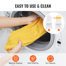 VEVOR 100 gab. zelta dzelteni elastīgie krēslu siksniņi ar apaļo sprādzi, piemēroti kāzām, svētkiem un banketiemVEVOR 100 gab. zelta dzelteni elastīgie krēslu siksniņas ar apaļu sprādzi, piemērotas kāzām, svētkiem un banketiem