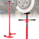 VEVOR apakšpacēlāja atbalsta statīvs 0,75 t, regulējams 1320–2032 mm, ar 2 riteņiem, gultņots rotācijas rokturis un kājas pedālis, stabila pamatne, transportlīdzekļu komponentu atbalstam - ZEMLETES.LV