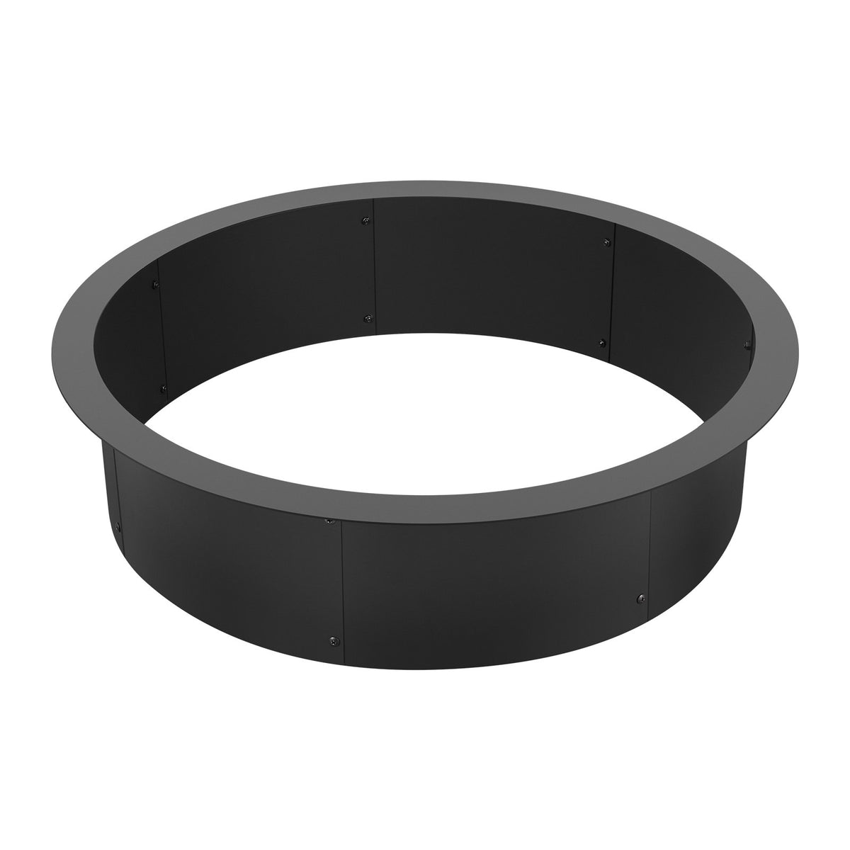 VEVOR Round Fire Ring – 89 cm Outer Steel Insert DIY Fire Pit