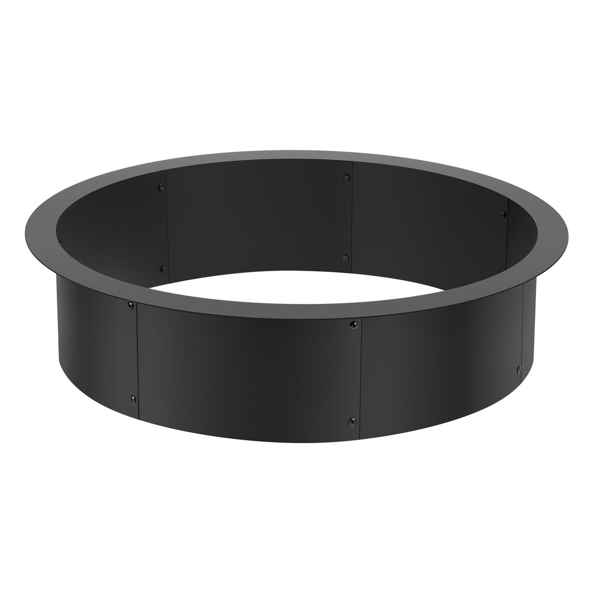 VEVOR Round Fire Ring – 89 cm Outer Steel Insert DIY Fire Pit