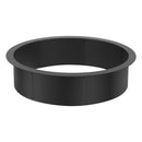 VEVOR apaļš ugunskura gredzens - 89 cm ārējais tērauda ieliktnis DIY ugunskura vietai