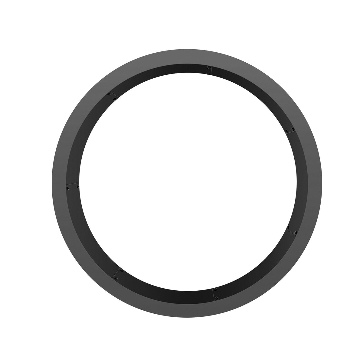 VEVOR Round Fire Ring – 102 cm Outer / 91 cm Inner Steel Insert for DIY Fire Pit