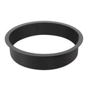 VEVOR apaļš ugunskura gredzens - 102 cm ārējais / 91 cm iekšējais tērauda ieliktnis DIY ugunskura vietai