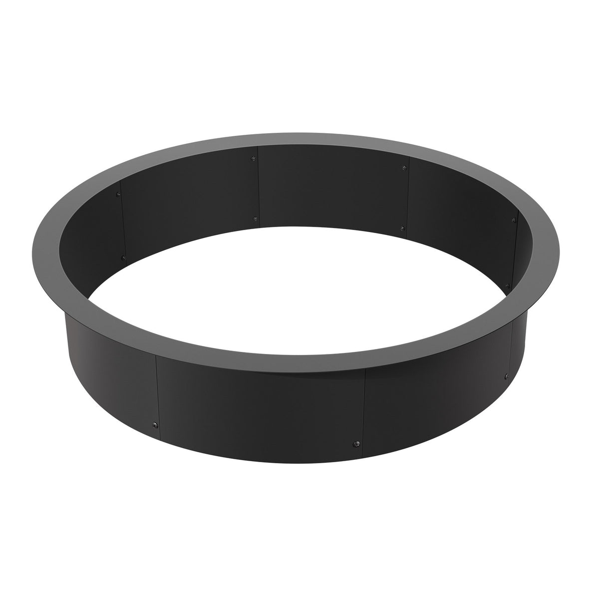 VEVOR Round Fire Ring – 102 cm Outer / 91 cm Inner Steel Insert for DIY Fire Pit