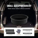 VEVOR apaļš ugunskura gredzens - 114 cm ārējais tērauda ieliktnis DIY ugunskura vietai