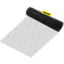 Metāla siets 61 × 3048 см, 25,4 × 25,4 мм acu izmērs, 16 Ga cinkota tērauda stieple ar vinila pārklājumu, vistas žogs ar griežamajām knaiblēm un cimdiem, dārza žogiem un mājdzīvnieku iežogojumiem