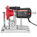VEVOR ripzāģa asmeņu asināšanas iekārta 140 W 5700 apgr./min ar 100 mm keramikas un dimanta slīpripām, piemērota 90–400 mm diametra ripzāģa asmeņiem - ZEMLETES.LV