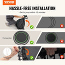 Saliekams mini fitnesa batuts 102 cm pieaugušajiem iekštelpām