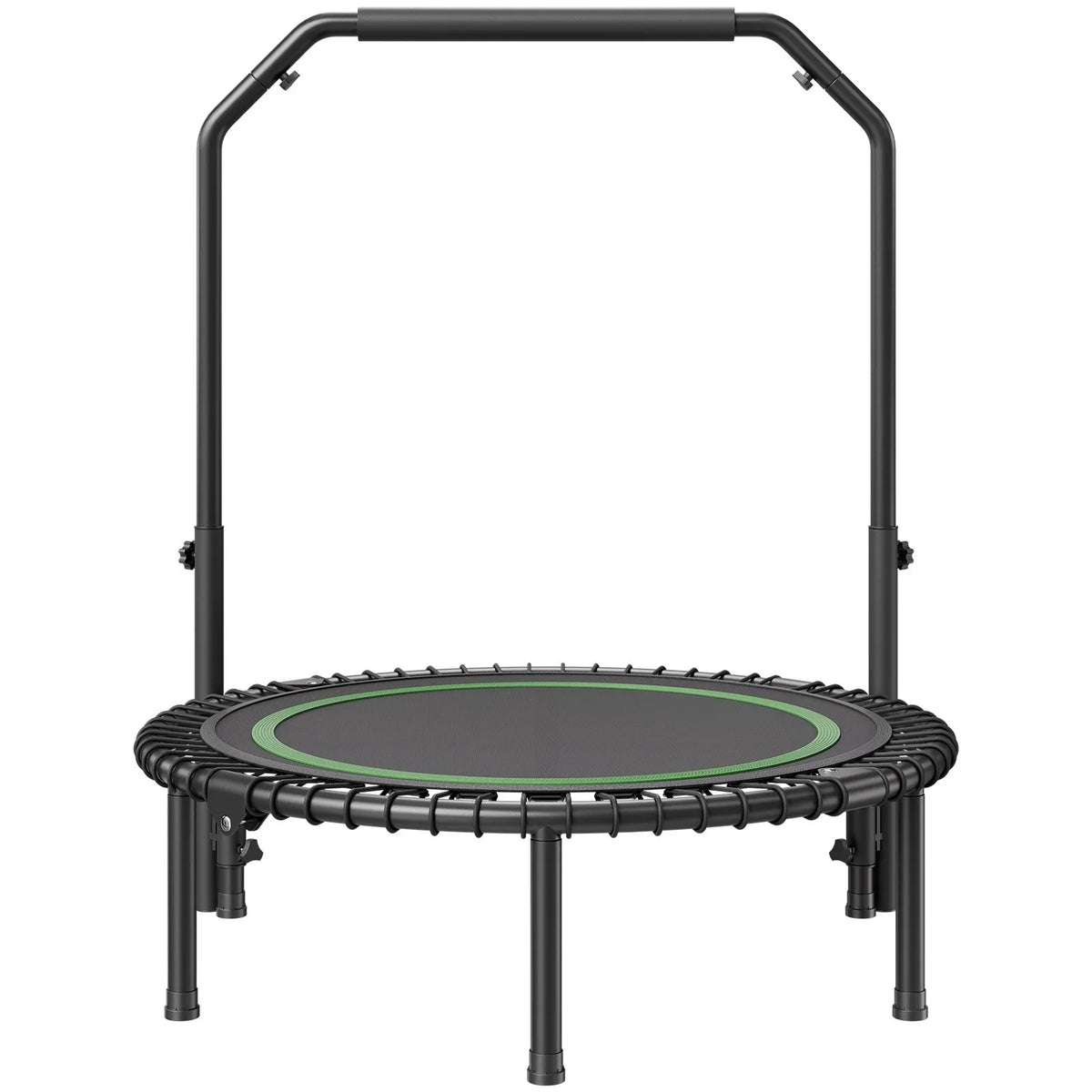 VEVOR Foldable Fitness Trampoline 102 cm with Handle for Adults, up to 150 kg, Indoor