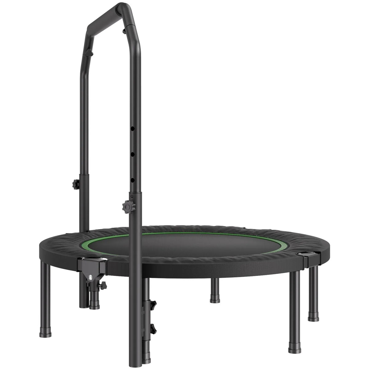 VEVOR Foldable Fitness Trampoline 102 cm with Handle for Adults, up to 150 kg